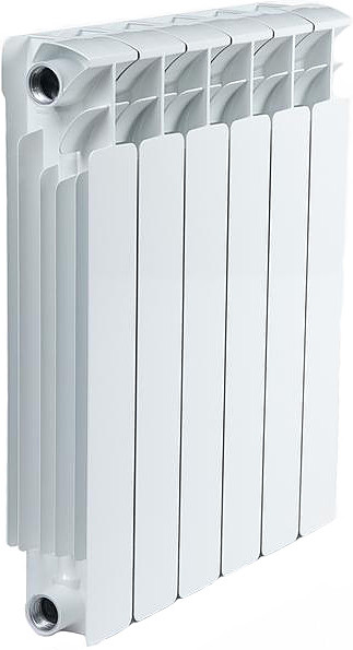 Радиатор Rifar Base Ventil 500 (6 секций, левое нижнее подключение) - фото 1 - id-p112244611