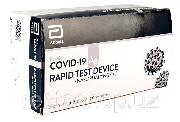 Экспресс-тест на COVID-19 Abbott Rapid Test Device Nasopharyngeal 25 шт. - фото 1 - id-p112355834