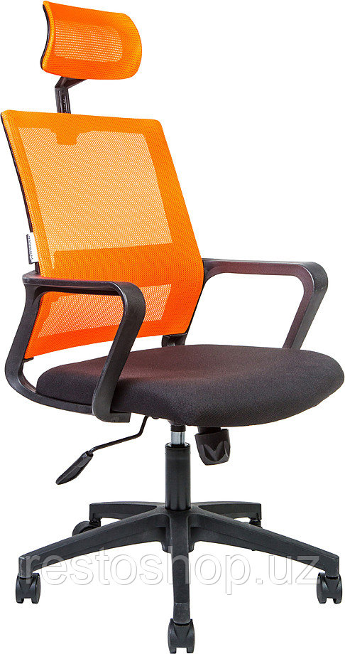 Кресло NORDEN Бит черный+оранжевый+черный - фото 1 - id-p112348771