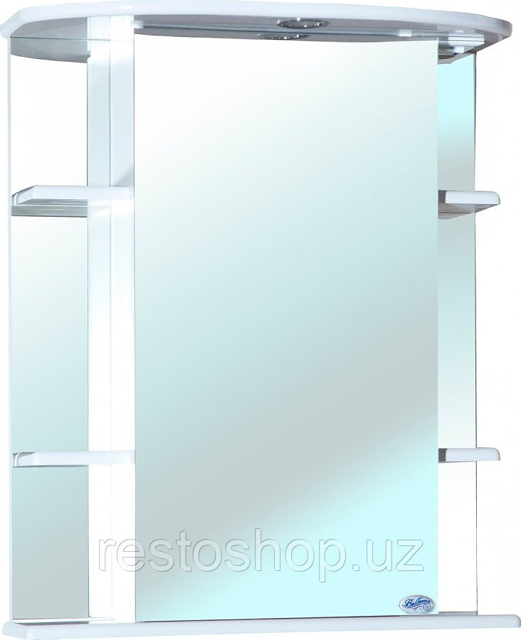 Шкаф зеркальный Bellezza Магнолия 55 L левый - фото 1 - id-p112354858