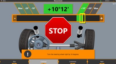 Экран режима измерения Техно Вектор 7 фото