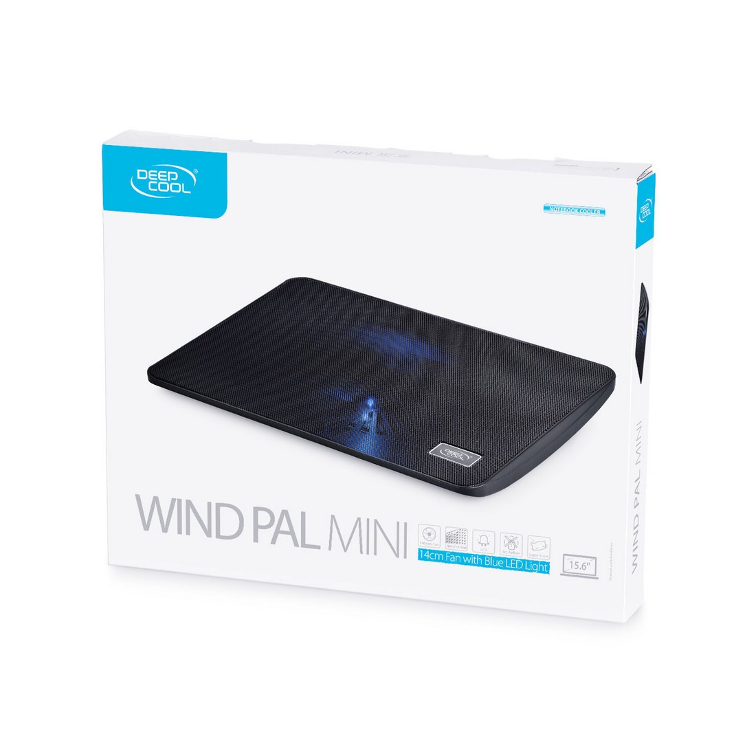 Охлаждающая подставка для ноутбука Deepcool WIND PAL MINI 15 ,6" 2-001572 WIND PAL MINI DP-N114L-WDMI - фото 3 - id-p112366050