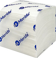 Бумага туалетная Merida ТОП листовая, 2-слойная, супербелая (40х200 листов)