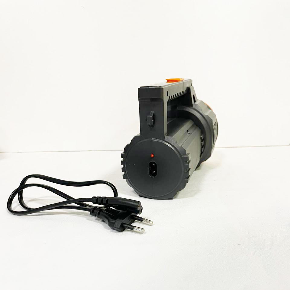 Ручной аккумуляторный фонарь светодиодный 2 режима встроенная зарядка 19,5*11см - фото 4 - id-p112085104