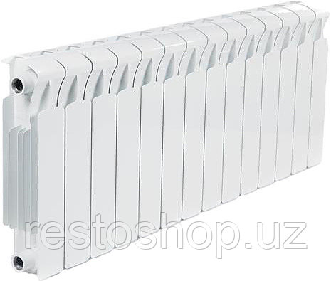 Радиатор Rifar Monolit Ventil 500 MVL (14 секций, левое нижнее подключение) - фото 1 - id-p112300903