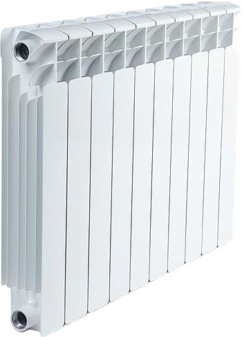 Радиатор Rifar Base 350 (10 секций, боковое подключение) - фото 1 - id-p112297887