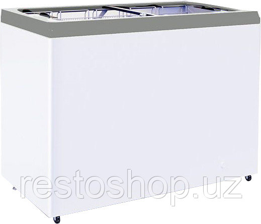 Ларь морозильный ITALFROST (CRYSPI) CF400F + 5 корзин (серый) - фото 1 - id-p112345803
