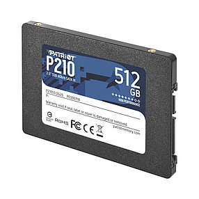 Твердотельный накопитель SSD Patriot P210 512GB SATA 2-001284 P210S512G25, фото 2
