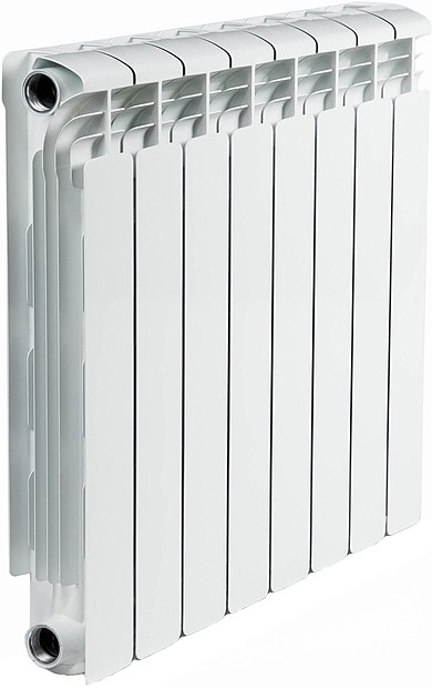 Радиатор Rifar Alum 500 (8 секций, боковое подключение) - фото 1 - id-p112337867