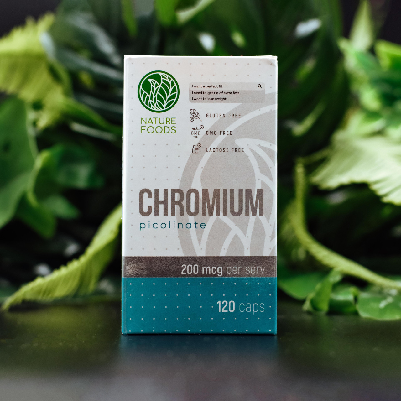 Nature Foods - Chromium Picolinate 200mcg 120капс/120 порций