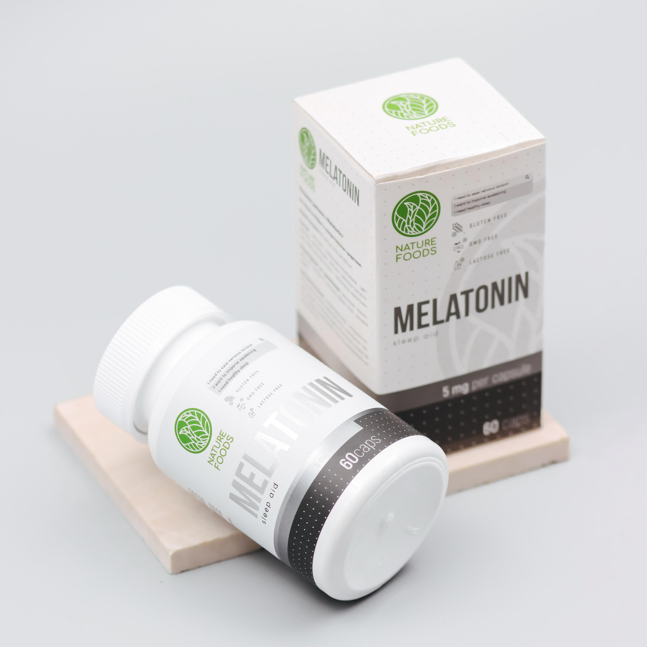 Nature Foods - Melatonin 5мг 60капс/60порций