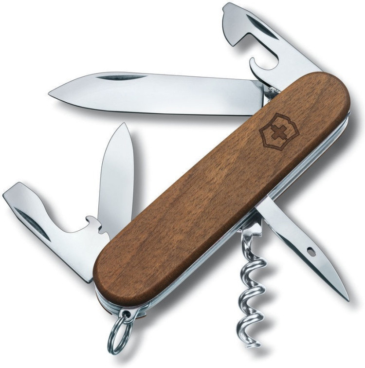 Нож Victorinox Spartan Wood 1.3601.63 коричневый - фото 1 - id-p112366678