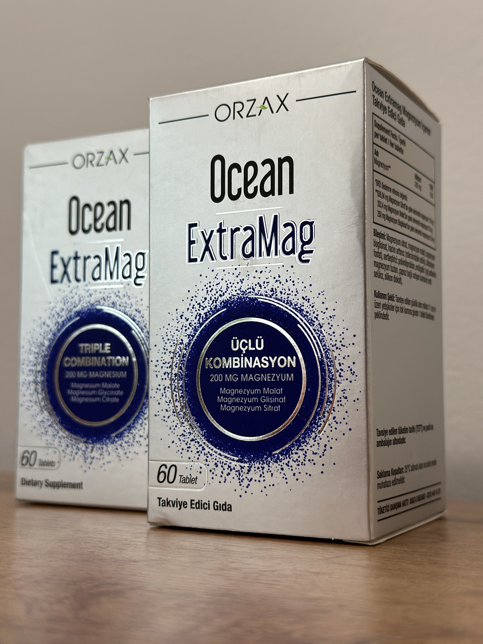 ORZAX Ocean ExtraMag, Магний 200 мг,  60 таблеток.