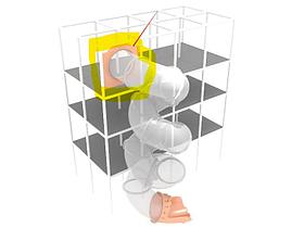 Горка винтовая (прозрачная) 4 м.