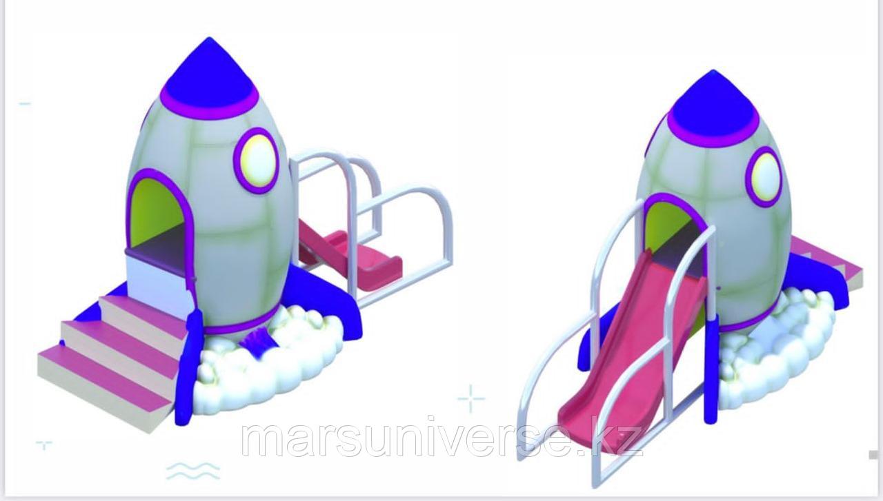 Горка - ракета 4*1,5*2,4m