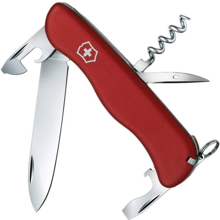 Нож Victorinox Picknicker 0.8353 красный - фото 1 - id-p112367003