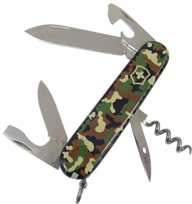 Нож Victorinox Spartan 1.3603.94 Camouflage зеленый - фото 1 - id-p112367009