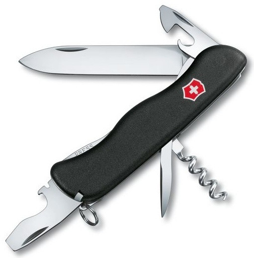 Нож Victorinox Picknicker 0.8353.3 черный - фото 1 - id-p112367024