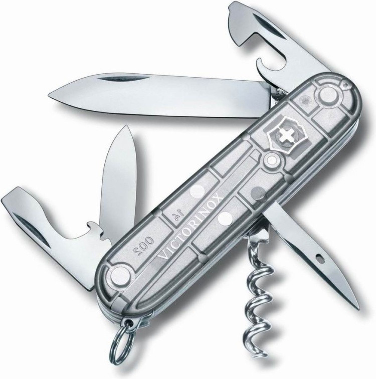 Нож Victorinox Spartan silver tech 1.3603.T7 серебристый - фото 1 - id-p112367221