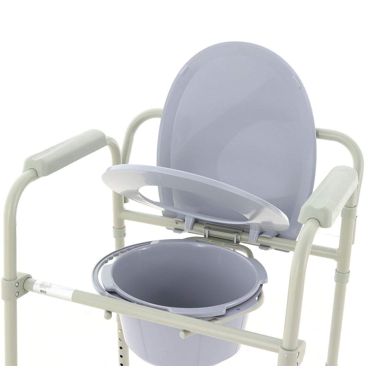 Кресло-стул с санитарным оснащением Медтехника Р 340 - фото 10 - id-p112367699