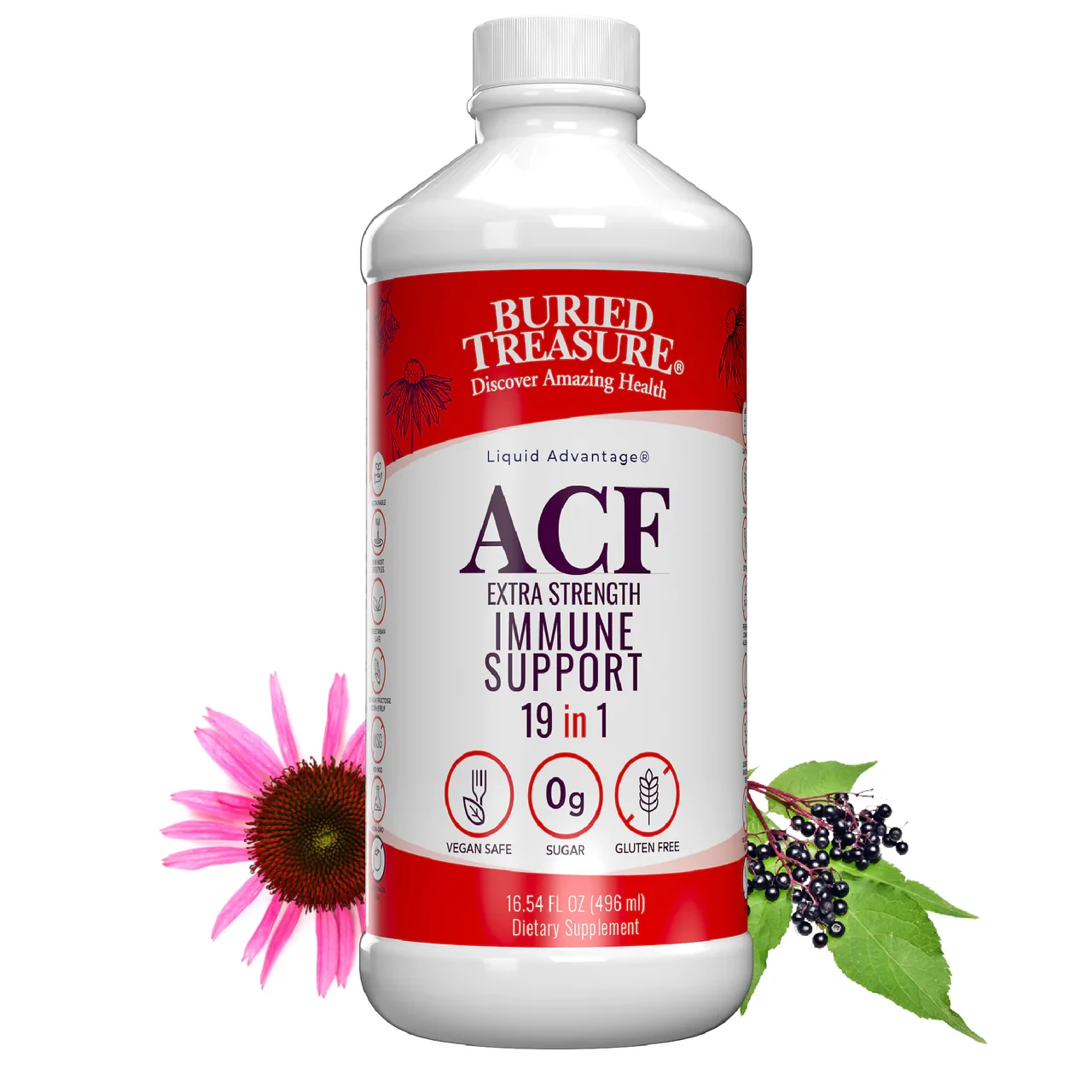 ACF Extra Strength Immune Support - Поддержка иммунитета - 496мл - фото 1 - id-p112366374