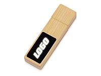 USB 2.0- флешка на 32 Гб c подсветкой логотипа Bamboo LED