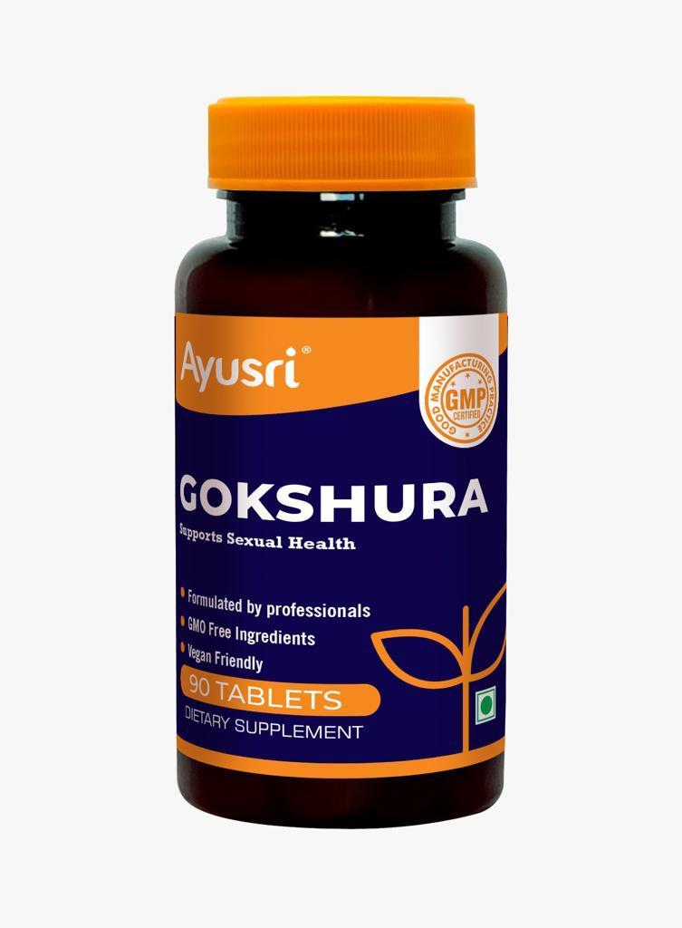 Гокшура при заболеваниях мочеполовой системы (Gokshura AYUSRI), 90 таблеток.
