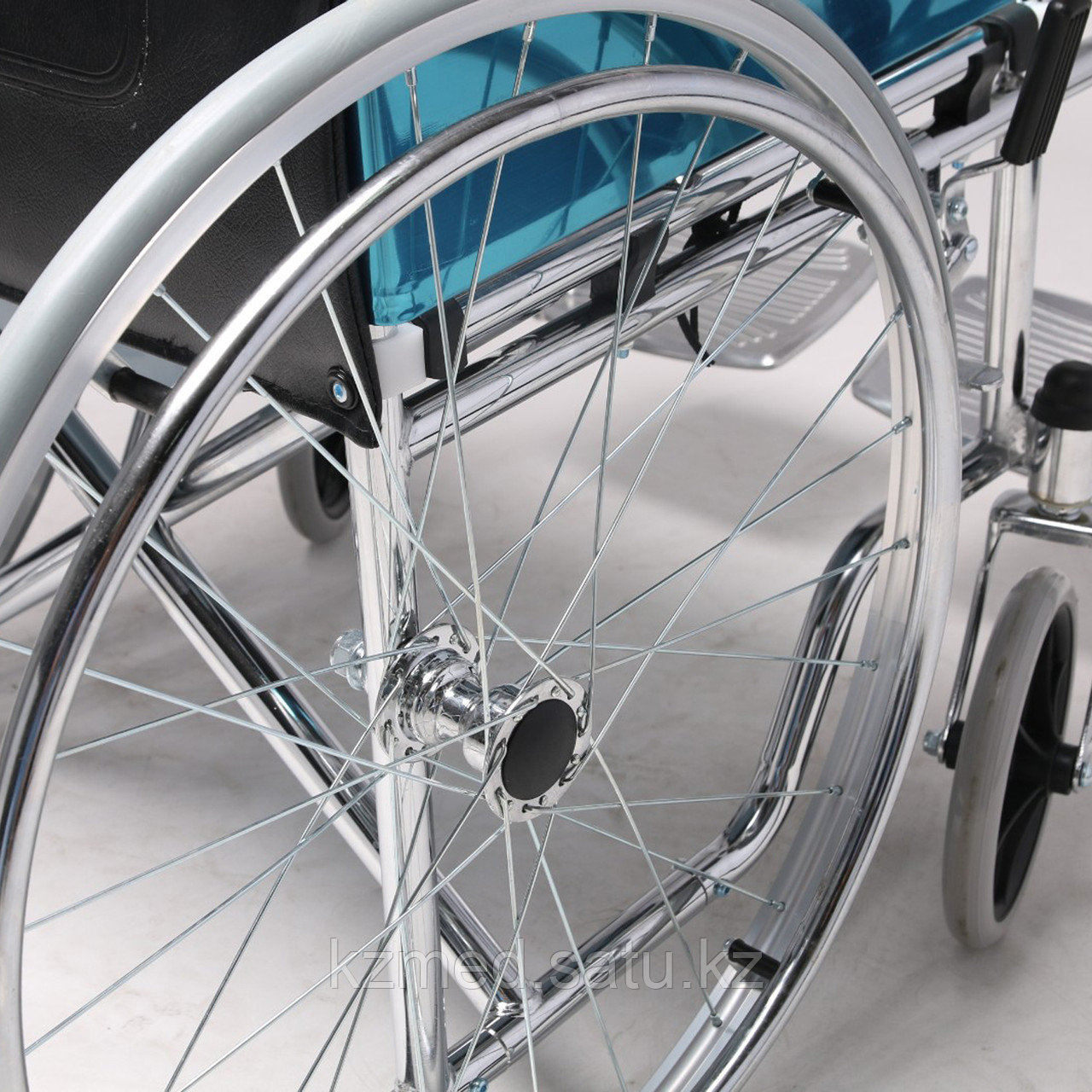 На колесах, активного типа Доступная-среда.kz Кресло-коляска инвалидное "Доступная-среда.kz" DS112-1 - фото 3 - id-p112369995