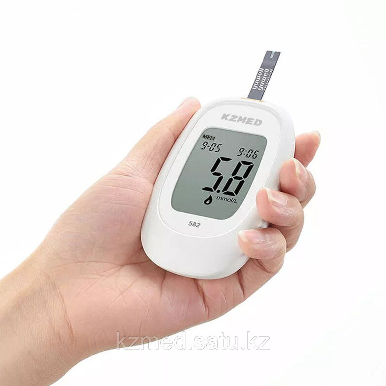 Товары для диабетиков KZMED Глюкометр 582 (KZMED) - фото 9 - id-p112370003