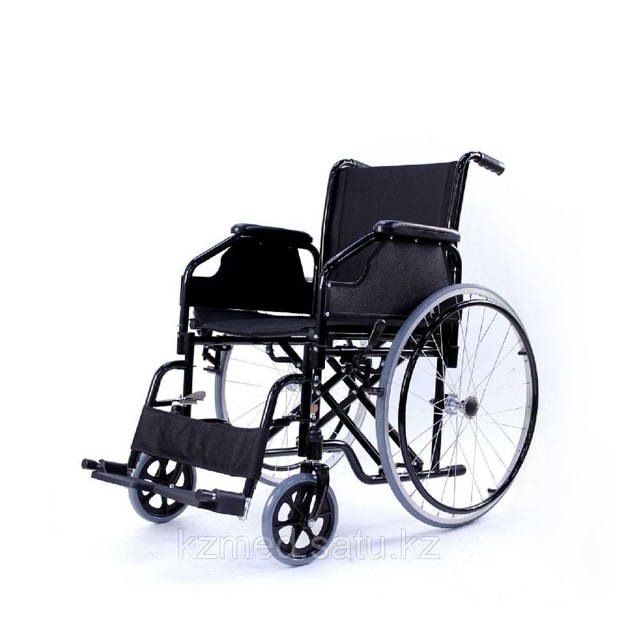 Стальные Доступная-среда.kz Кресло-коляска инвалидное "Доступная-среда.kz" DS110-6 - фото 1 - id-p112370066