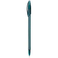 Ручка шариковая "Hatber Bit", 0,7мм, синяя, прозрачный корпус