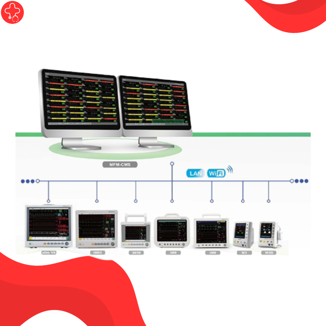 Центральная система мониторинга MFM-CNS с принадлежностями - фото 1 - id-p112109092