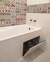 Люки в ванную под плитку - купить скрытый смотровой лючок невидимка онлайн | Revizor фабрика люков