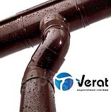 Водосточная система VERAT - Хомут крепления трубы универсальный коричневый, фото 4