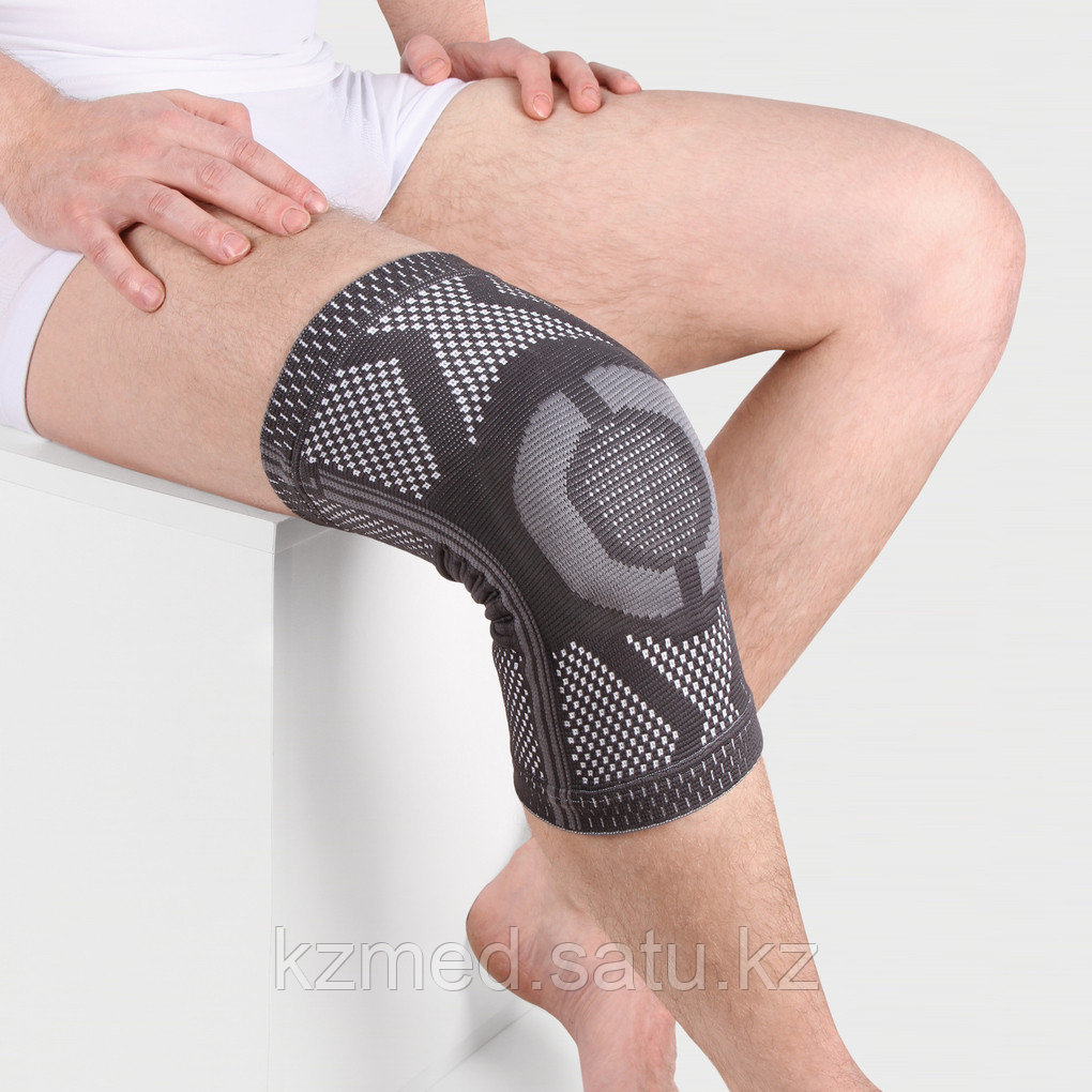 Ортезы коленного,тазобедренного суставов Ecoten KS-E03 Бандаж на коленный сустав со силиконовым кольцом - фото 6 - id-p112369190