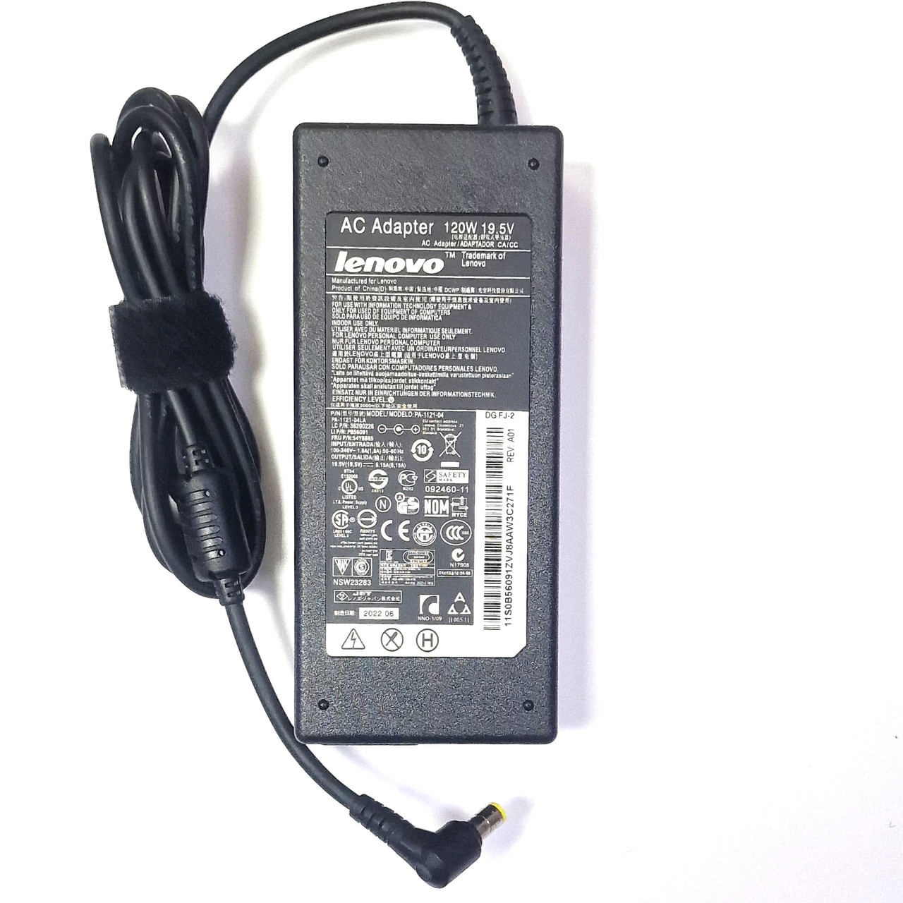 Блок питания Lenovo 19.5v 6.15А 6.3x3.0mm 120W, PA-1124-04, PA-1124-04LA, фото 1