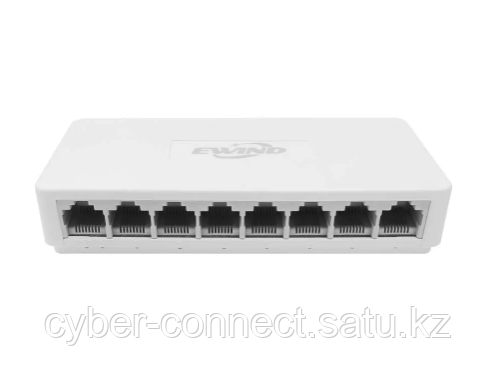 Ewind EW-S1608 8*1000 м порт RJ45 с автоматическим определением скорости 1000 м Ethernet сетевой коммутатор - фото 2 - id-p112372892