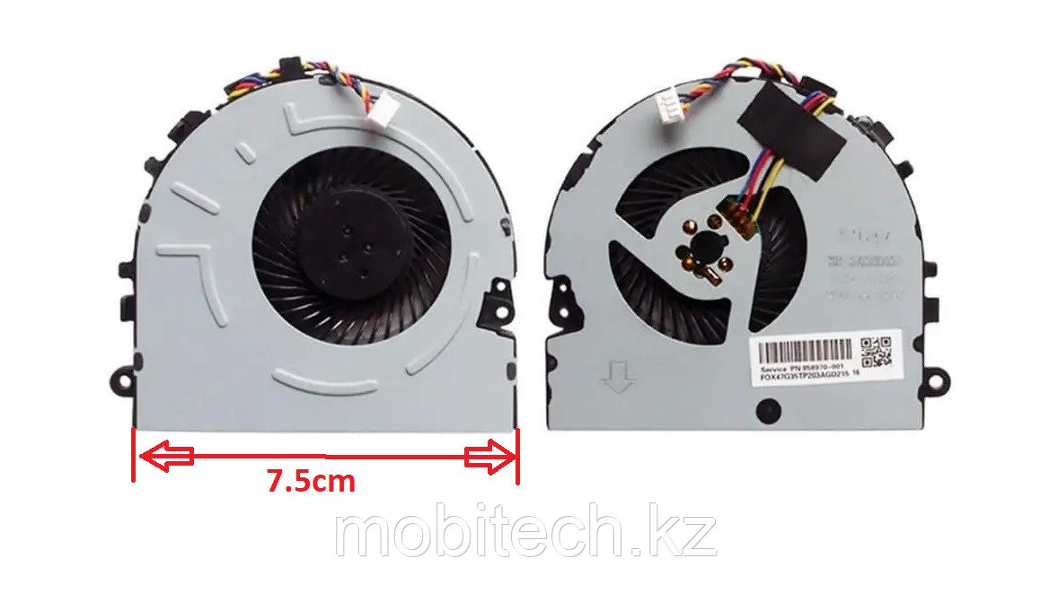 Системы охлаждения вентиляторы HP Pavilion 15-DA XR-5105H005A L20473-001 4-pin 5v Кулер, FAN
