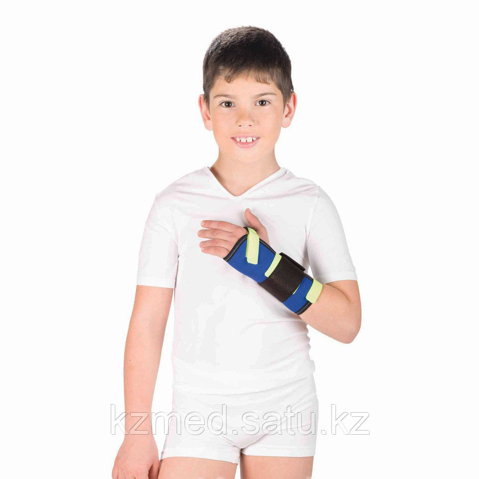 Бандажи Тривес Бандаж на лучезапястный сустав с металлической шиной, (детский) Т-8331 - фото 2 - id-p112369591