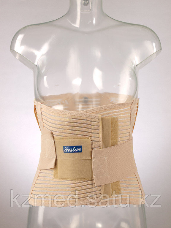 Бандажи Атлетика FS 5506 Бандаж облегченный сетчатый пояс-ный с упр. пластинами и эласт лентами /S/ - фото 1 - id-p112369612