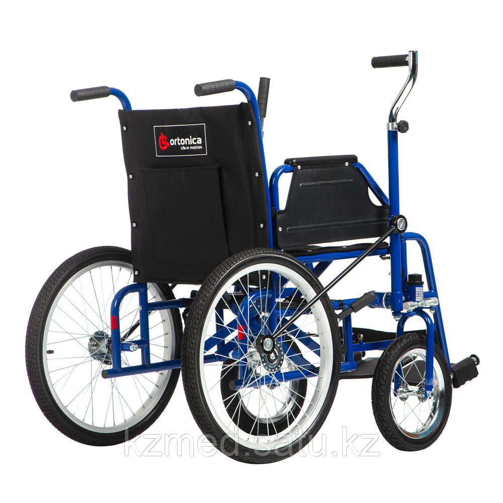 Кресла инвалидные Армед Кресло-коляска с двуручным рычажным приводом Ortonika Base 145 - фото 3 - id-p112369630