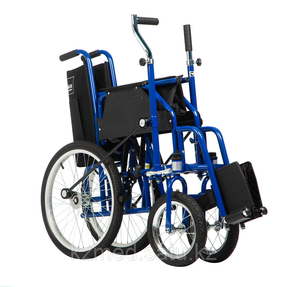 Кресла инвалидные Армед Кресло-коляска с двуручным рычажным приводом Ortonika Base 145 - фото 7 - id-p112369630