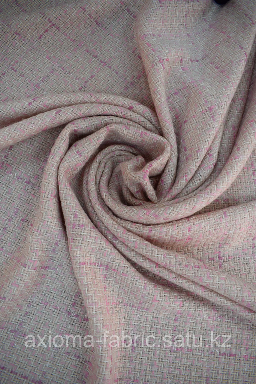 Итальянский твид розового оттенка - фото 4 - id-p112370347