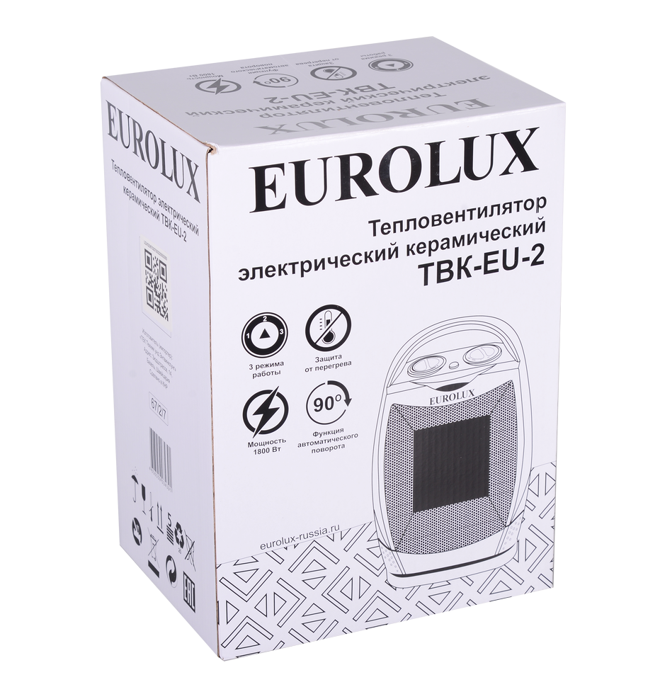 Тепловентилятор Eurolux ТВК-EU-2 - фото 7 - id-p112359864