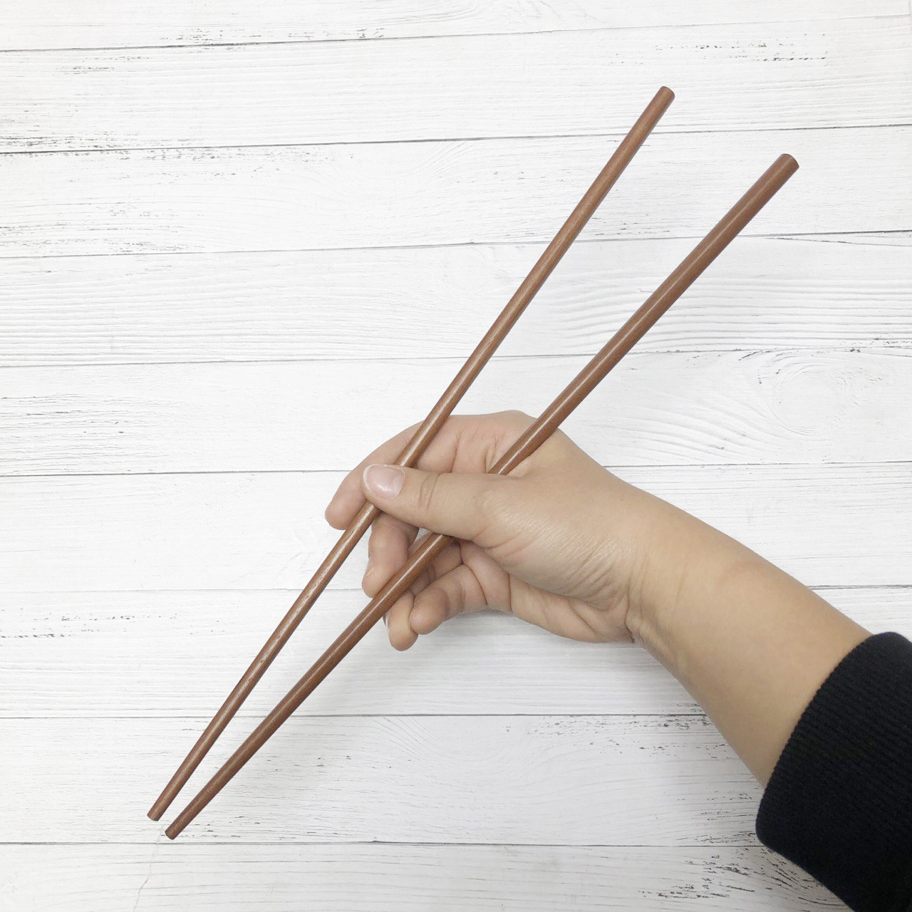 Бамбуковые палочки 2 шт. для еды 32 см - фото 2 - id-p112376277