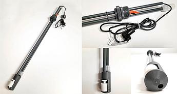 Всасывающая трубка Etatron погружная, PVC-Viton, 4x6, с кабелем 2 м