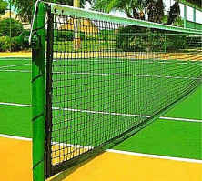 Сетка для большого тенниса 2.8 мм зеленая - фото 1 - id-p112377126