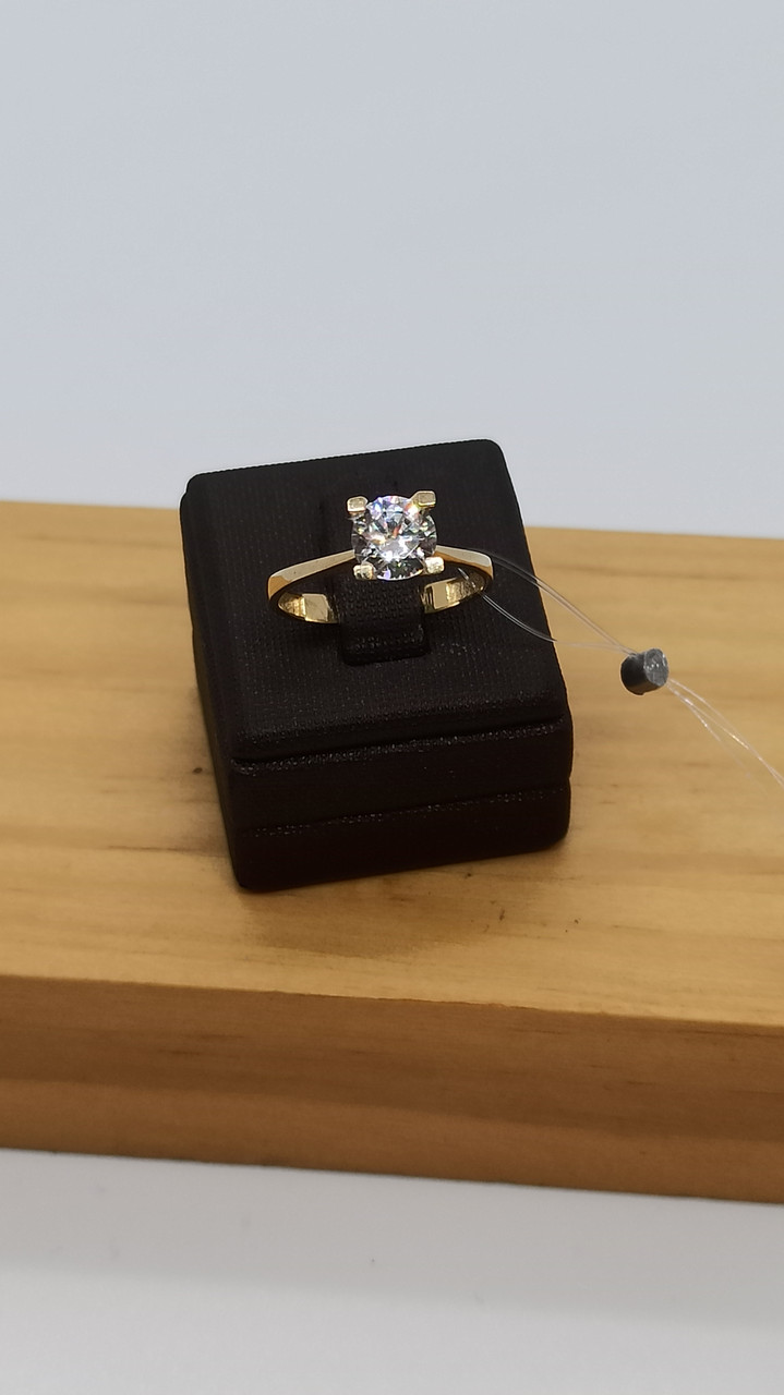 Кольцо / циркон / 17,5 размер, фото 1