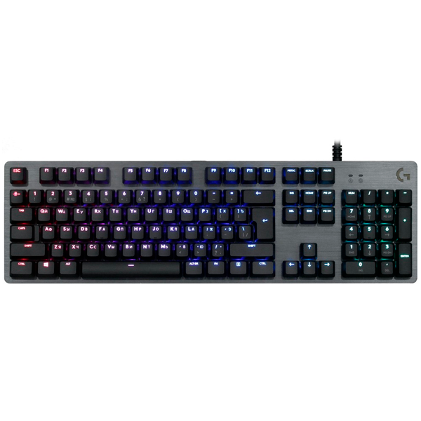 Клавиатура игровая Logitech G512 Carbon Lightsync RGB GX Brown (920-009351) Black - фото 1 - id-p112385174
