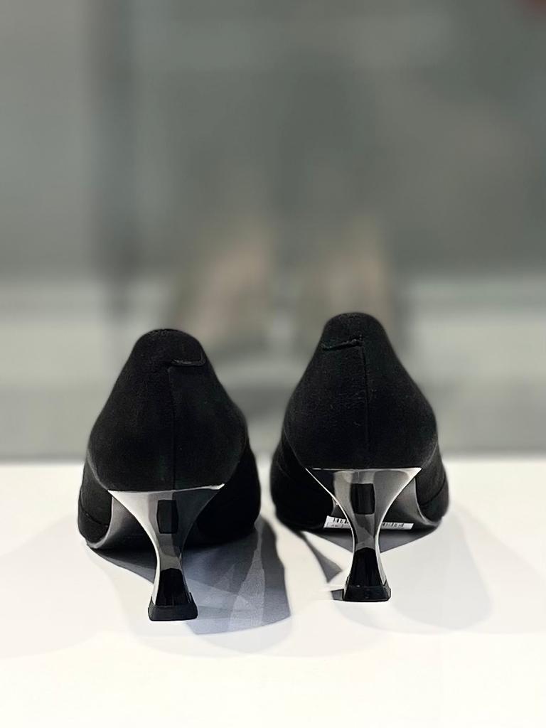 Модные женские туфли черного цвета "Paoletti" в Алматы. Женская обувь новая коллекция. - фото 6 - id-p112386587